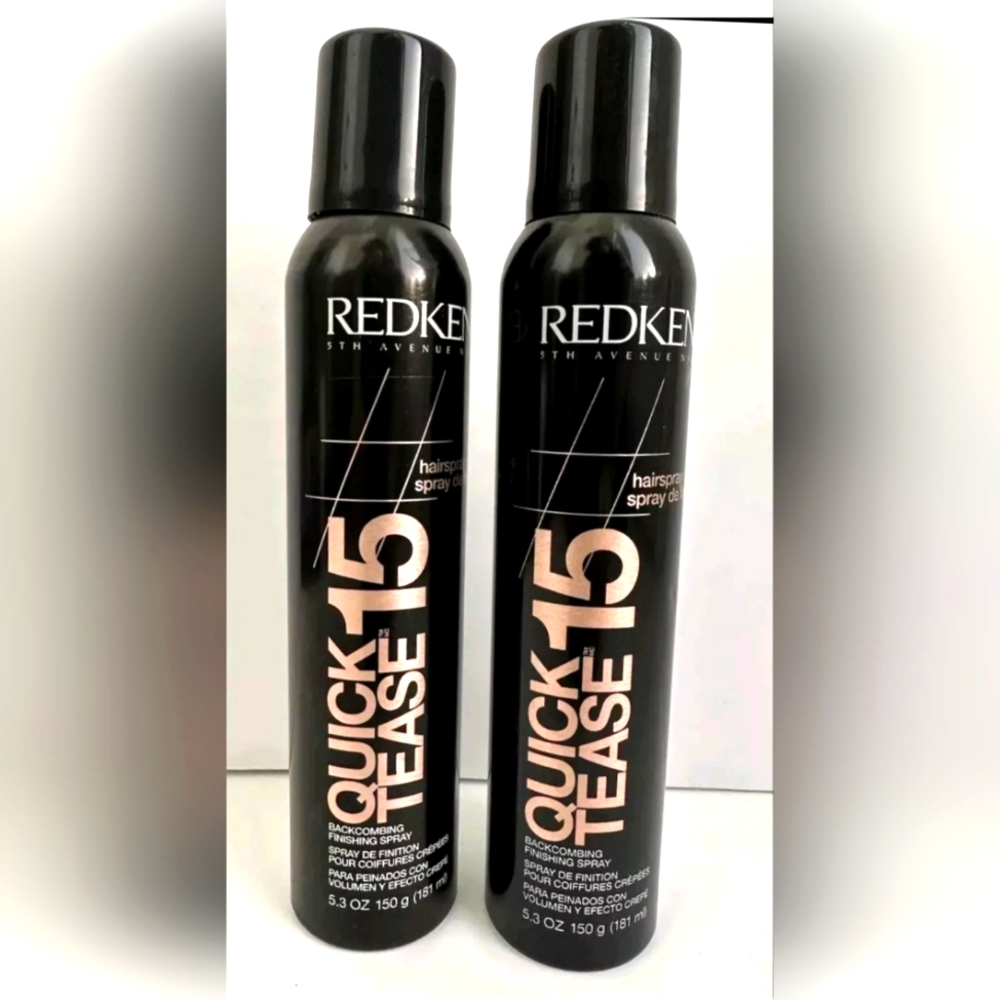 Redken Quick Tease 15 Backcombing Finishing Spray 2x ~New ☆Discontinued Rare HTF